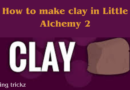 How to make clay in Little Alchemy 2