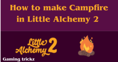 How to make campfire in Little alchemy 2